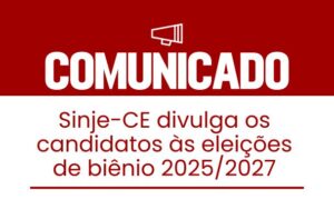 Sinje-CE divulga os candidatos às eleições de biênio 2025/2027